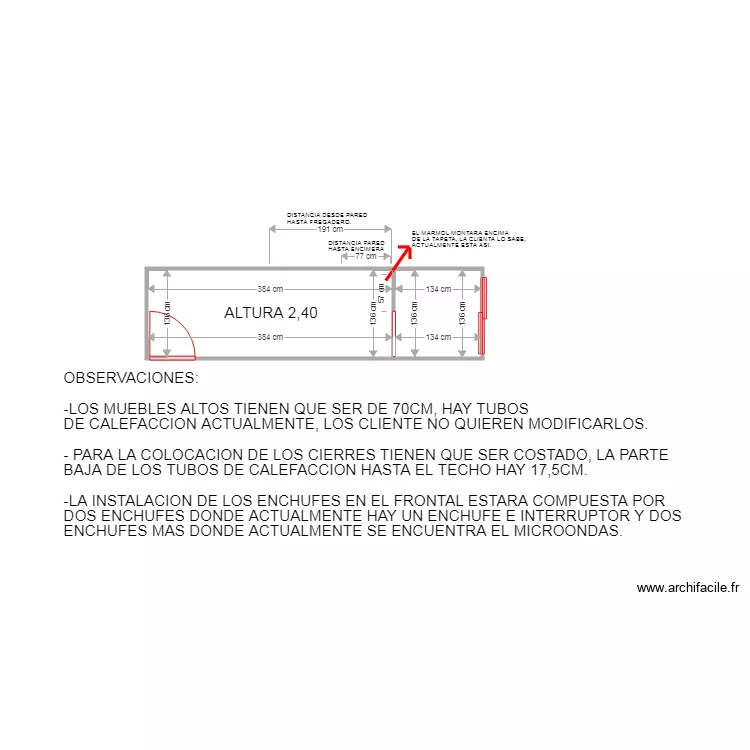 JOSE ANTONIO FERNANDEZ. Plano de 