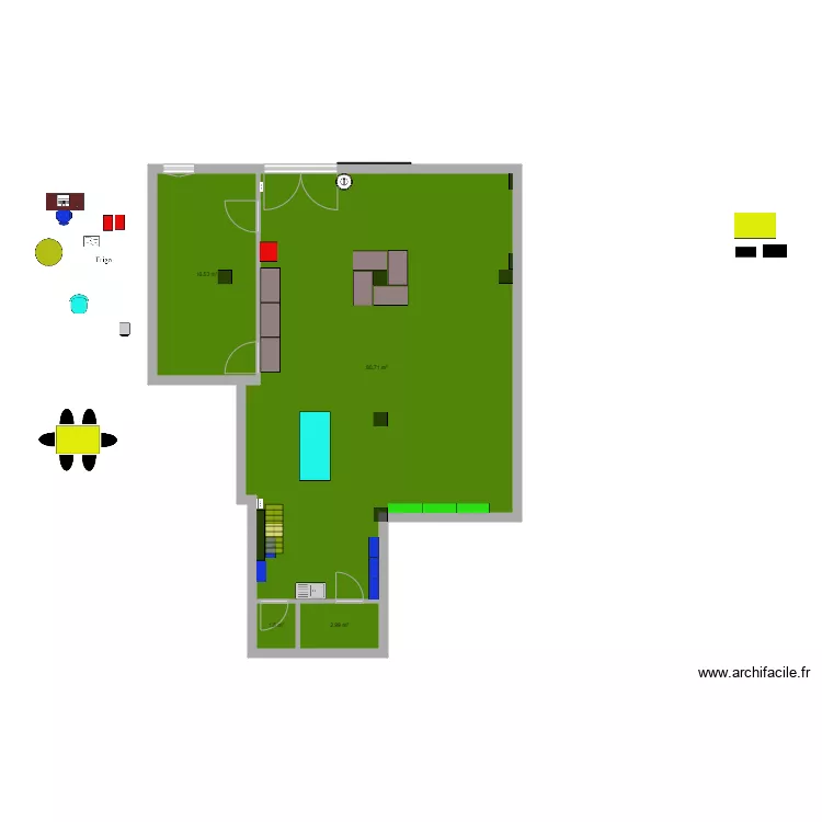 Taller en marcha. Plano de 