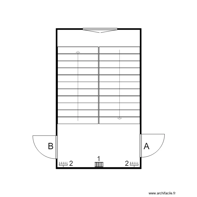 EDIFICIO 15 BRUNO GARCIA 1 PLANTA. Plano de 