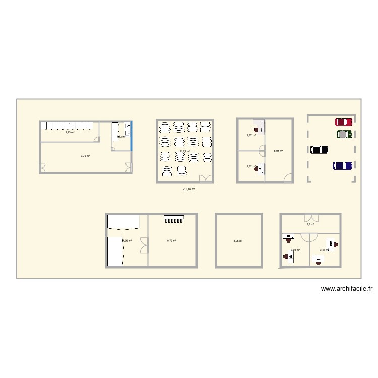 planta yerba mate. Plano de 0 habitación y 0 m2