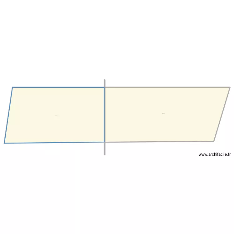 Desmembraci&oacute;n terreno a mam&aacute;. Plano de 