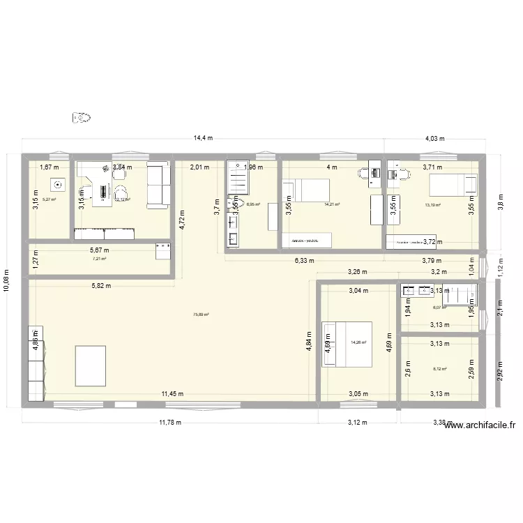 ultima enero. Plano de 