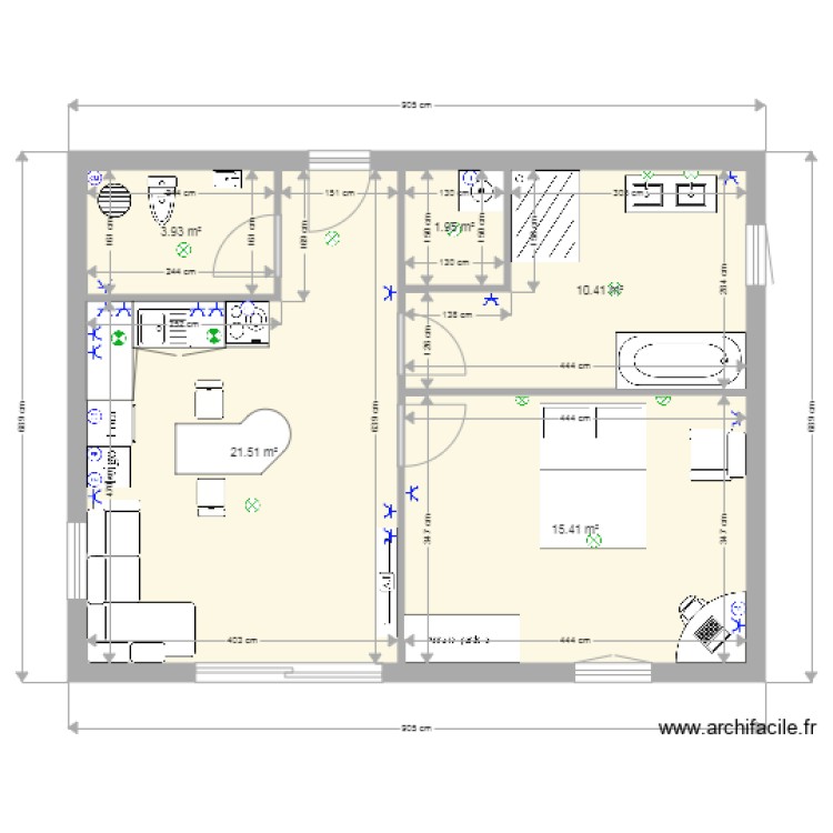ismael kessira. Plano de 0 habitación y 0 m2