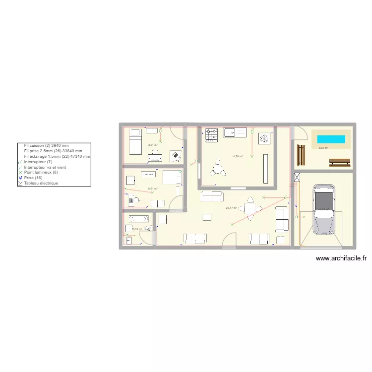arquitectonico. Plano de 