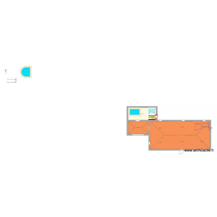 party con los chavales. Plano de 