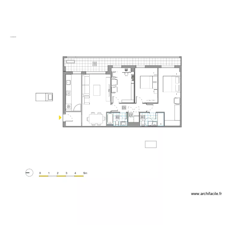 TERRAZAS DE VADORREY IV 05. Plano de TERRAZAS DE VADORREY IV 05. Plano de