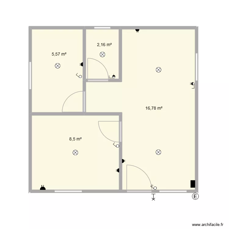 lluta. Plano de 4 y 33 m² lluta. Plano de 4 y 33 m²