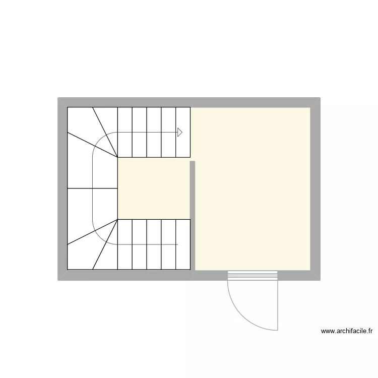 repla. Plano de 1  y 10 m²