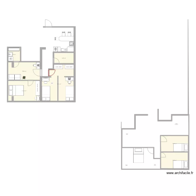 1 ni&ntilde;os. Plano de 