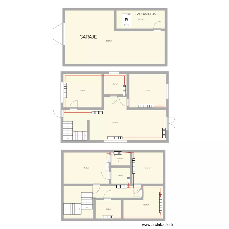 Peitieiros. Plano de 