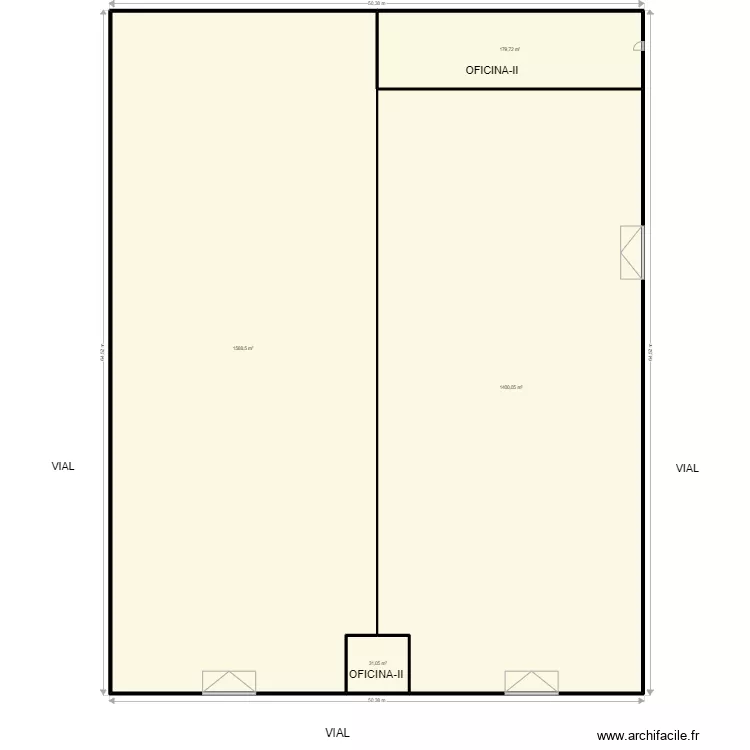 NAVE QUART COMARQUES. Plano de NAVE QUART COMARQUES. Plano de