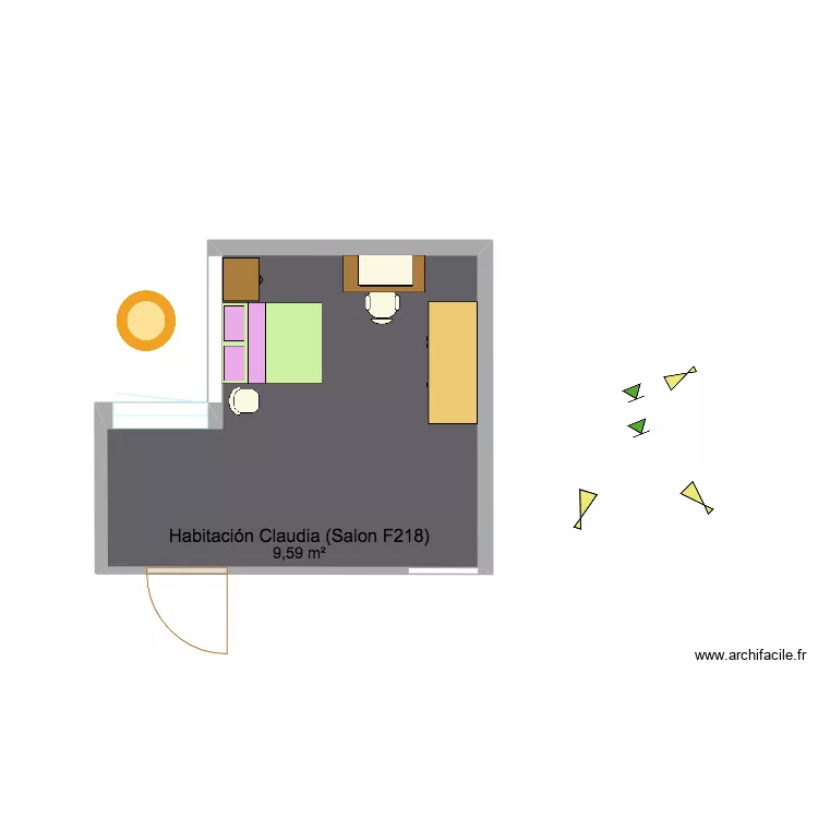MAPA DE PISO HABITACIÓN . Plano de MAPA DE PISO HABITACIÓN . Plano de