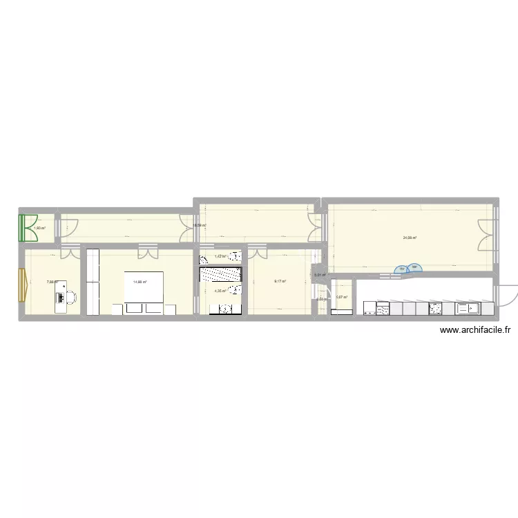 hospital 37 1 opcio1. Plano de 11 y 85 m² hospital 37 1 opcio1. Plano de 11 y 85 m²
