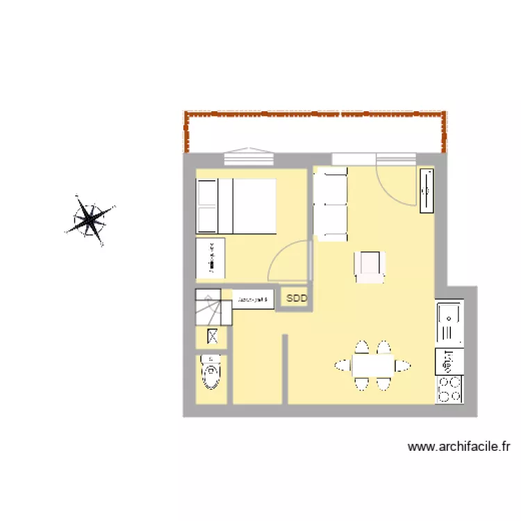 Apt Sorbiers. Plano de Apt Sorbiers. Plano de