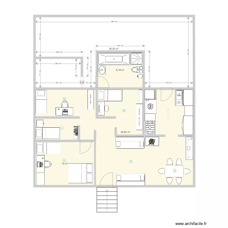 casita mia. Plano de 