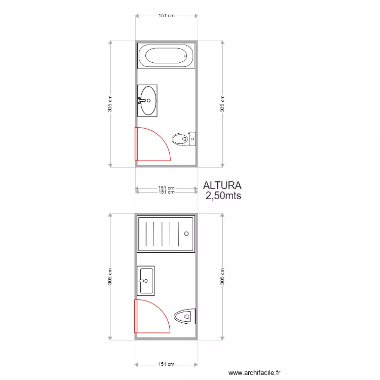 CARLOS JIMENEZ . Plano de 