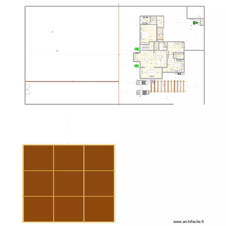 2 casa puembo. Plano de 