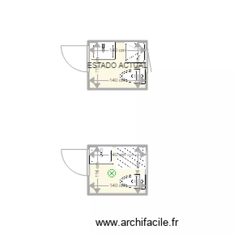 SRA GELTRUDIS. Plano de 