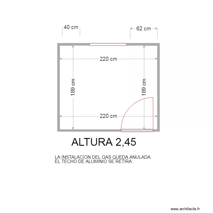 VICTOR FONCILLAS. Plano de 