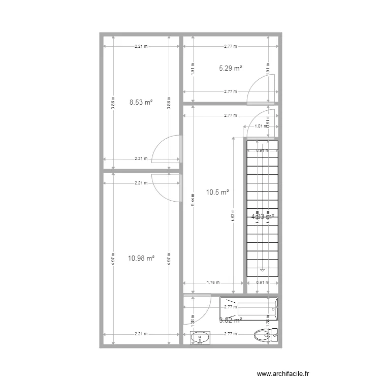 PLANO PLANTA 2  PERAMOLA. Plano de 