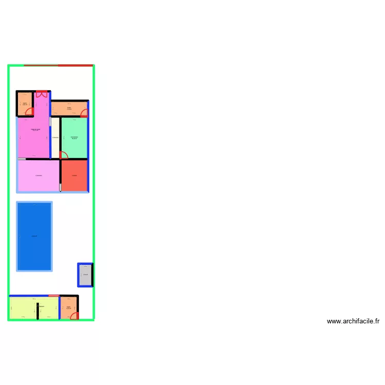 micasa 2. Plano de 11  y 143 m²