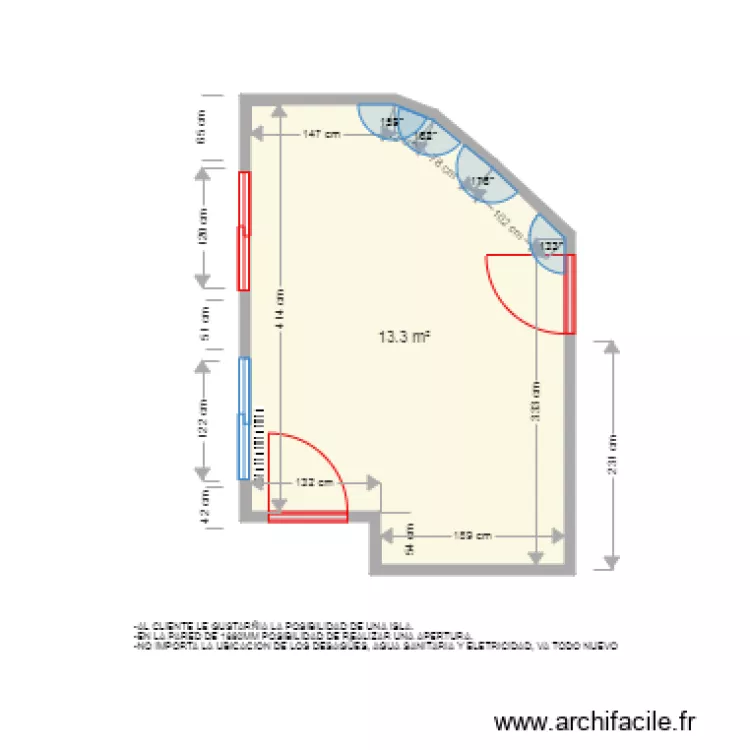 SRA M&ordf;ANGELES MARTOS COCINA. Plano de 