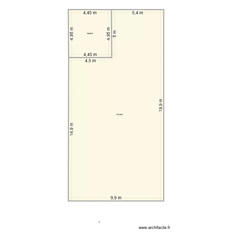 Casa Baradero. Plano de 