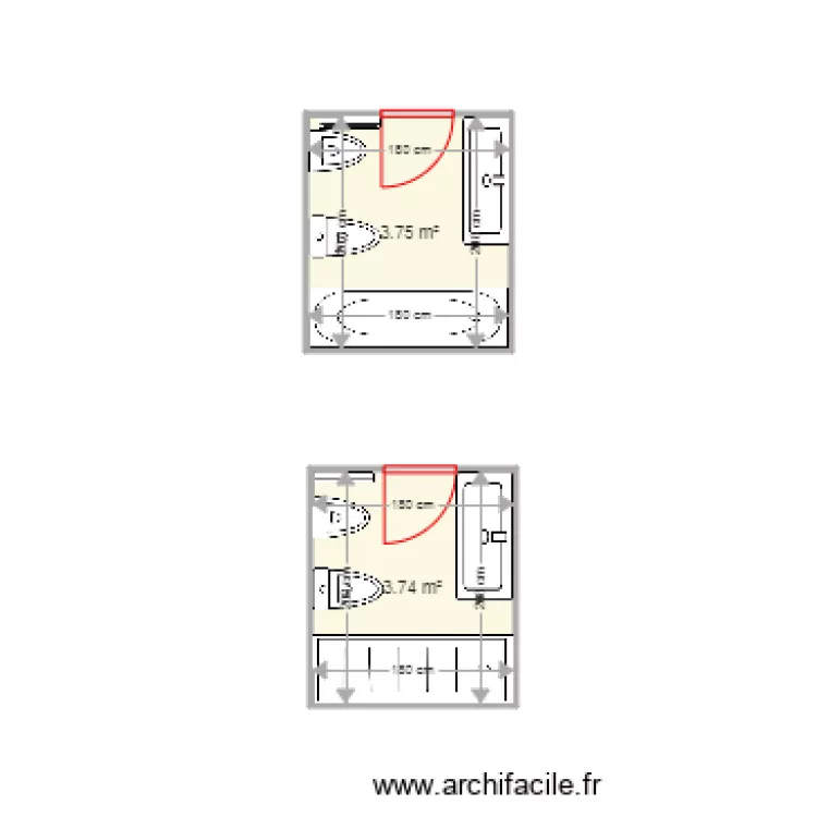 MANUEL FERNANDEZ SUITTE. Plano de 