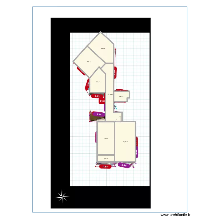 Oliegos 23. Plano de Oliegos 23. Plano de