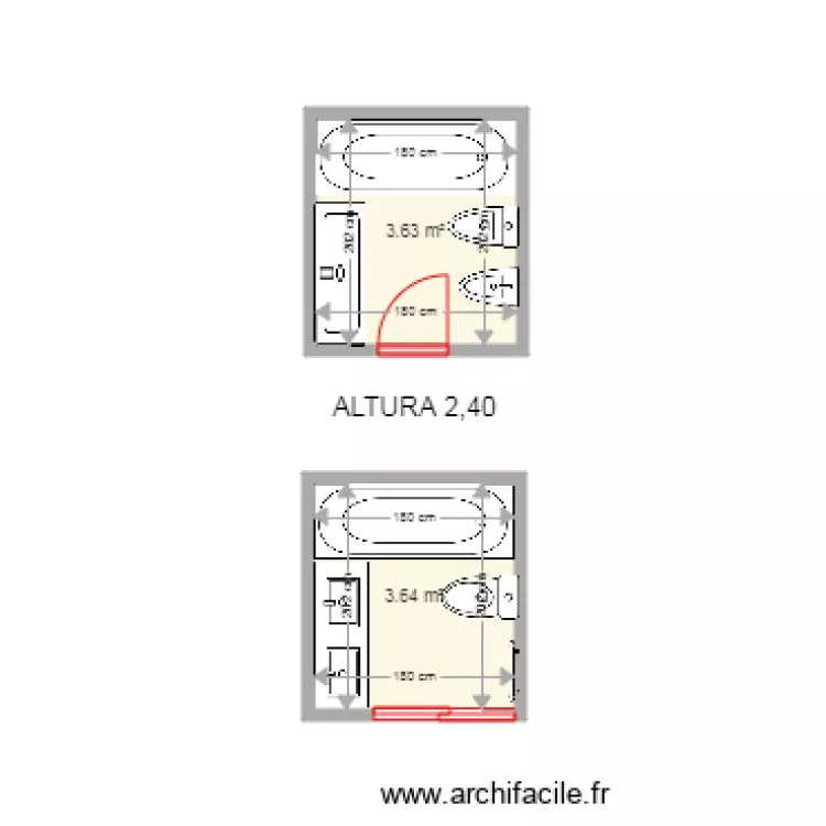 SRA MIREIA LARGO  BA&Ntilde;O. Plano de 