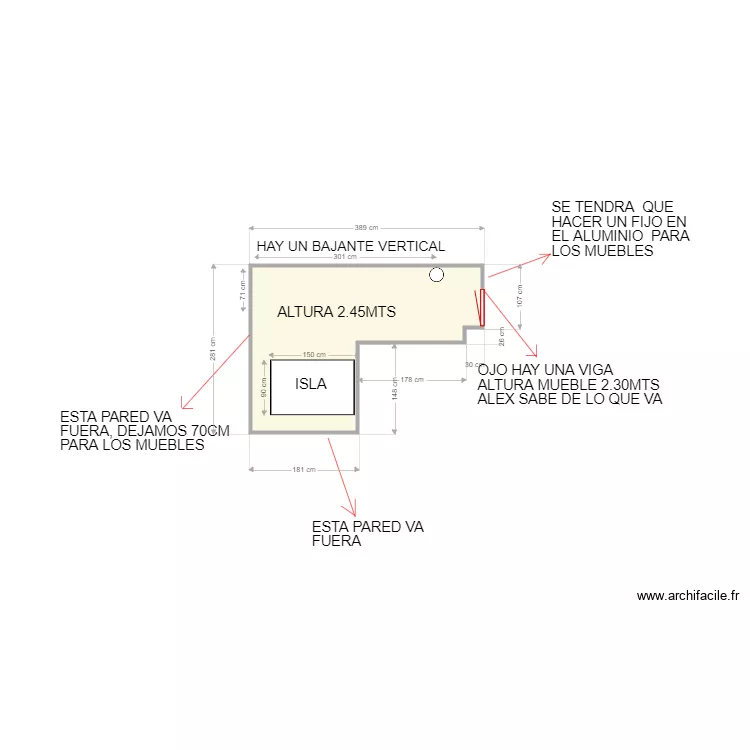 JAVIER CARRIZOSA. Plano de 