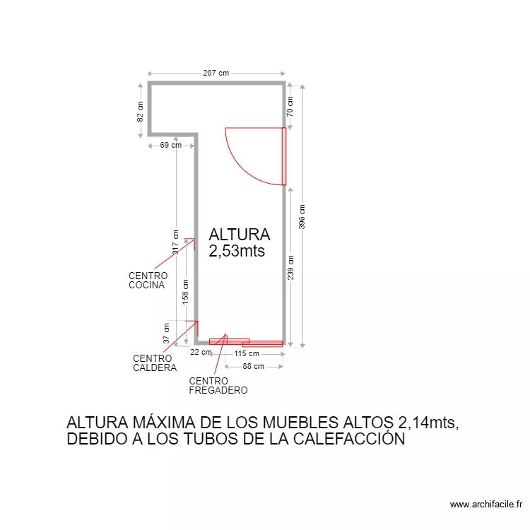 GLORIA PUERTA . Plano de 