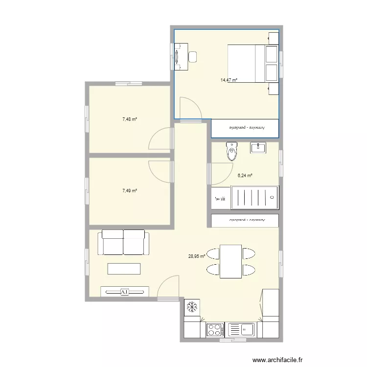 casita. Plano de casita. Plano de