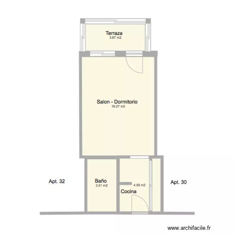 verdiales 831. Plano de 