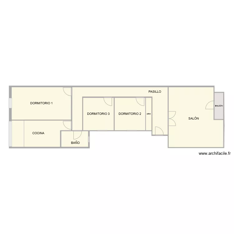 AVDA COSCULLUELA 12. Plano de 