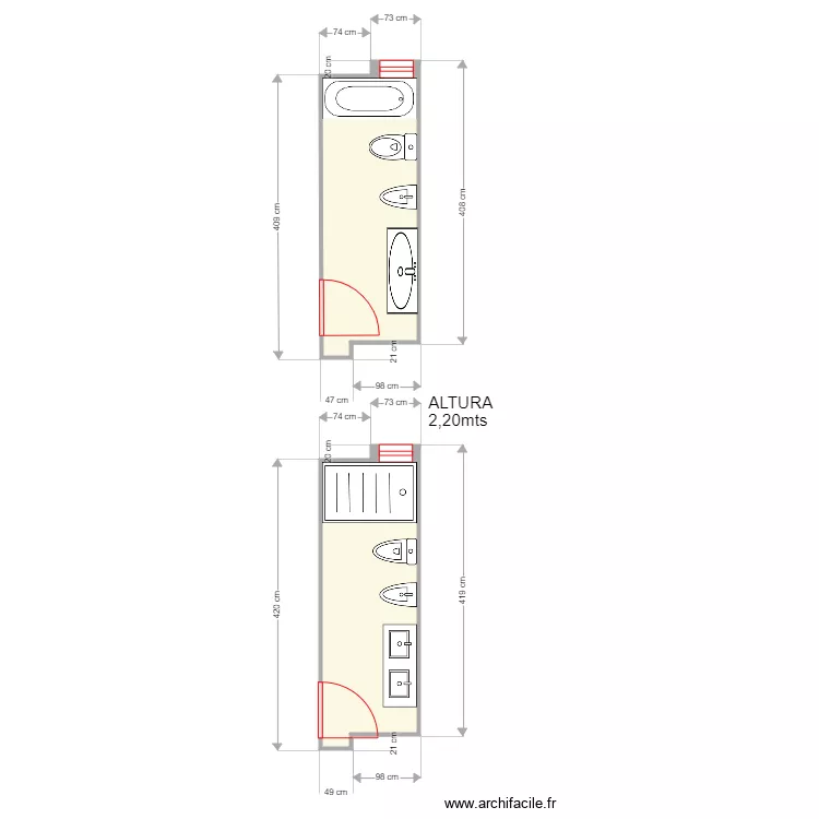 ANTONIO MI&Ntilde;AMA BA&Ntilde;O. Plano de 