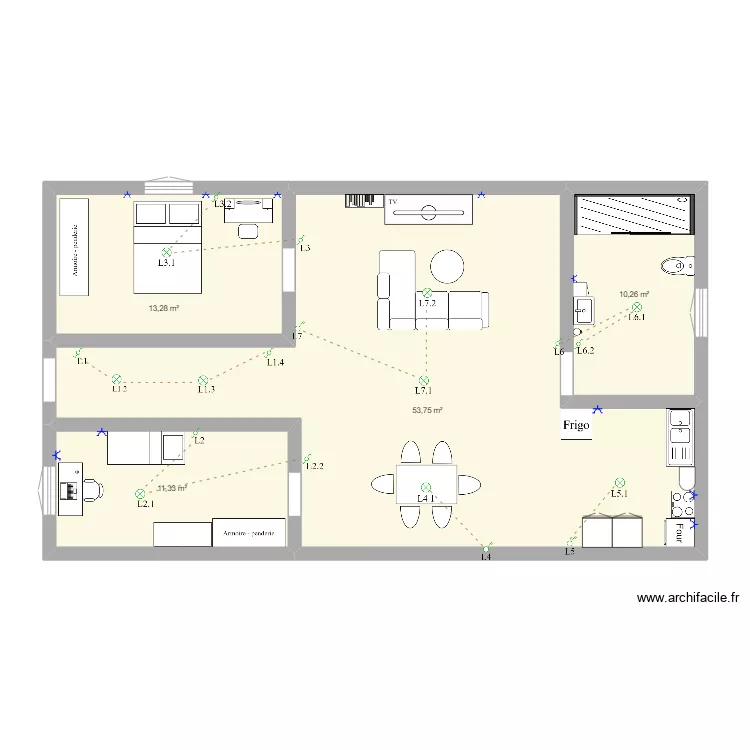CASA CON CONEXIONES. Plano de CASA CON CONEXIONES. Plano de