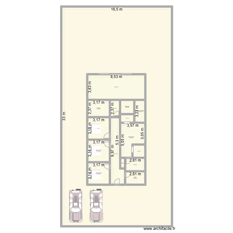 CASA MONTEQUINTO. Plano de 16 y 669 m² CASA MONTEQUINTO. Plano de 16 y 669 m²