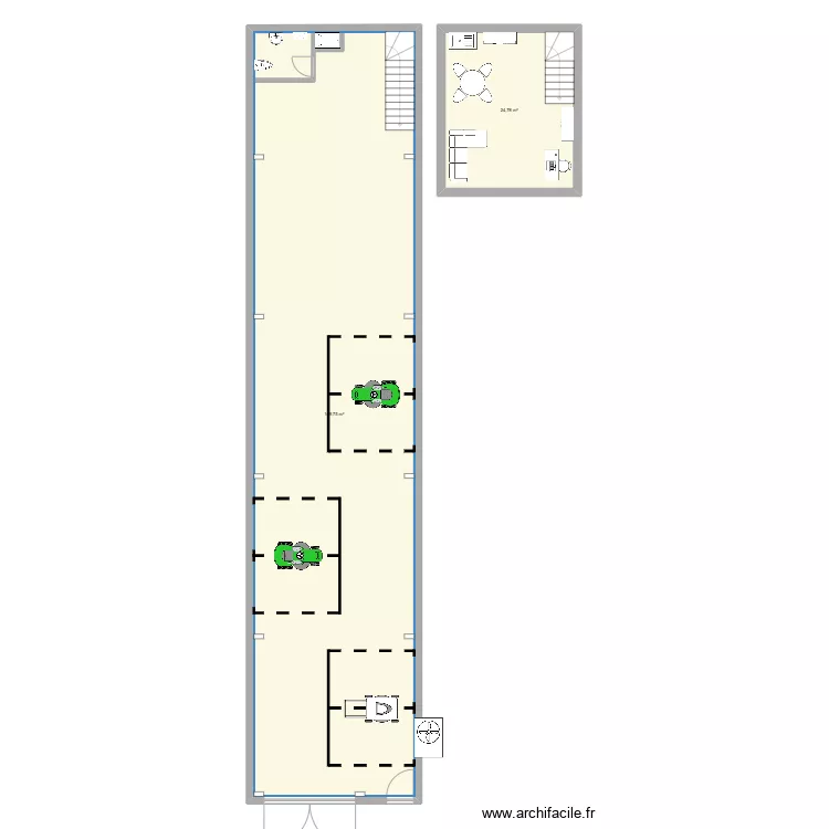 Bodega GMT. Plano de 