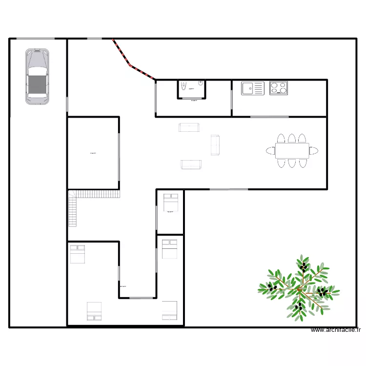 Heraldos 1. Plano de 5  y 172 m²