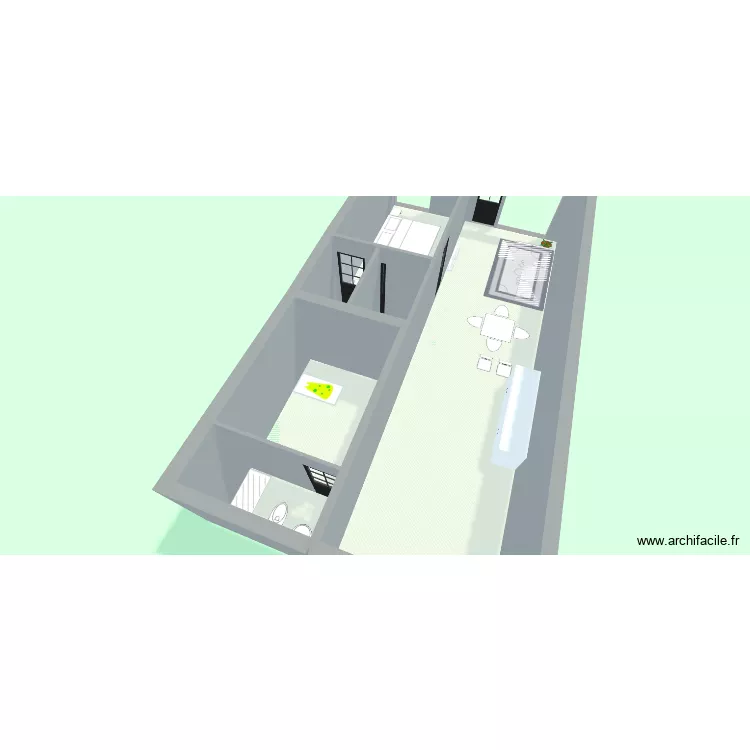 mi hogar. Plano de 4 y 64 m² mi hogar. Plano de 4 y 64 m²