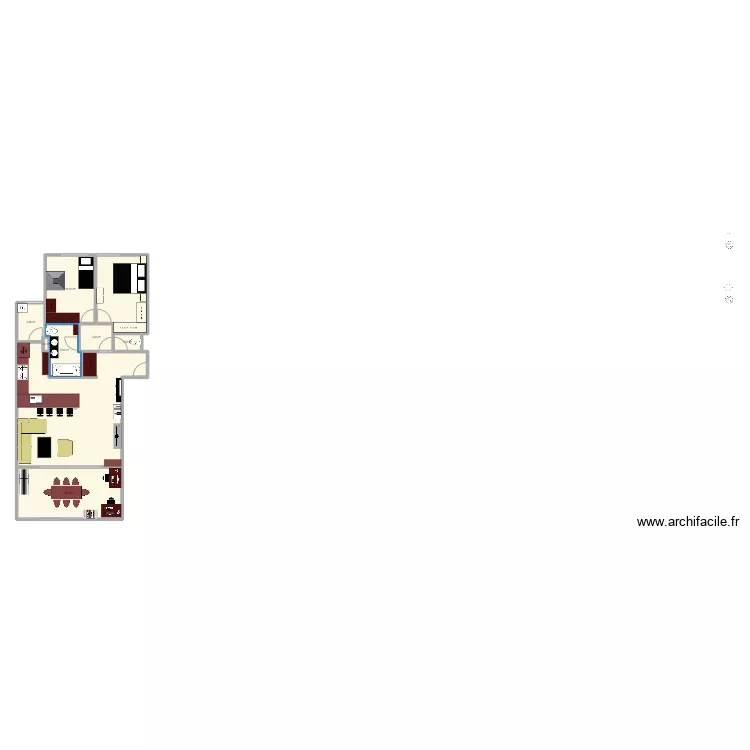 proyecto frances. Plano de 