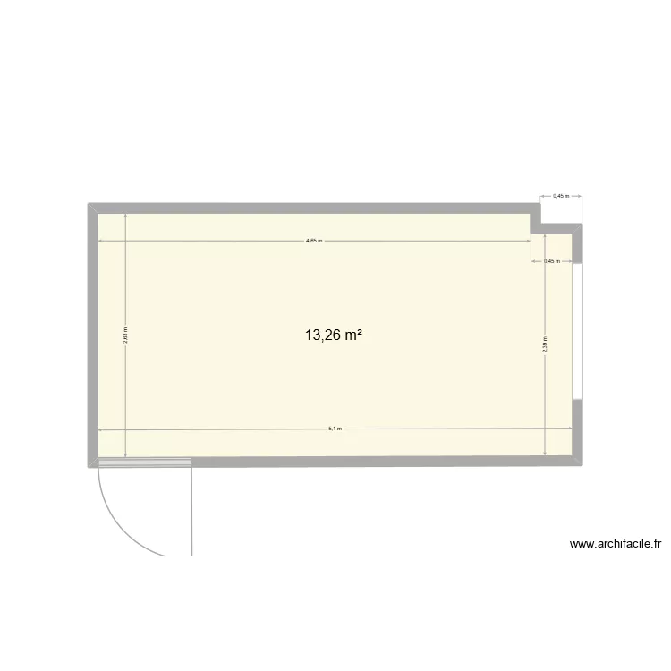 SALON. Plano de 1 y 13 m² SALON. Plano de 1 y 13 m²