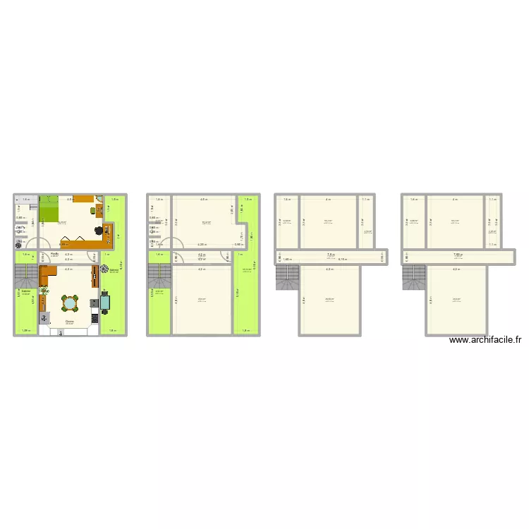 Futura casa. Plano de 21 y 254 m² Futura casa. Plano de 21 y 254 m²