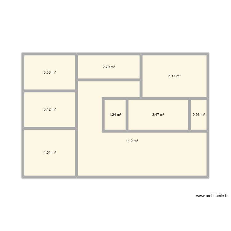 Miya's home. Plano de 0 habitación y 0 m2