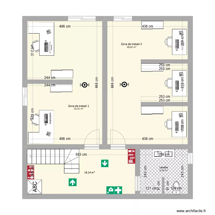 Pl&agrave;nol d&rsquo;emerg&egrave;ncia i evacuaci&oacute; 2- Ona. Plano de 