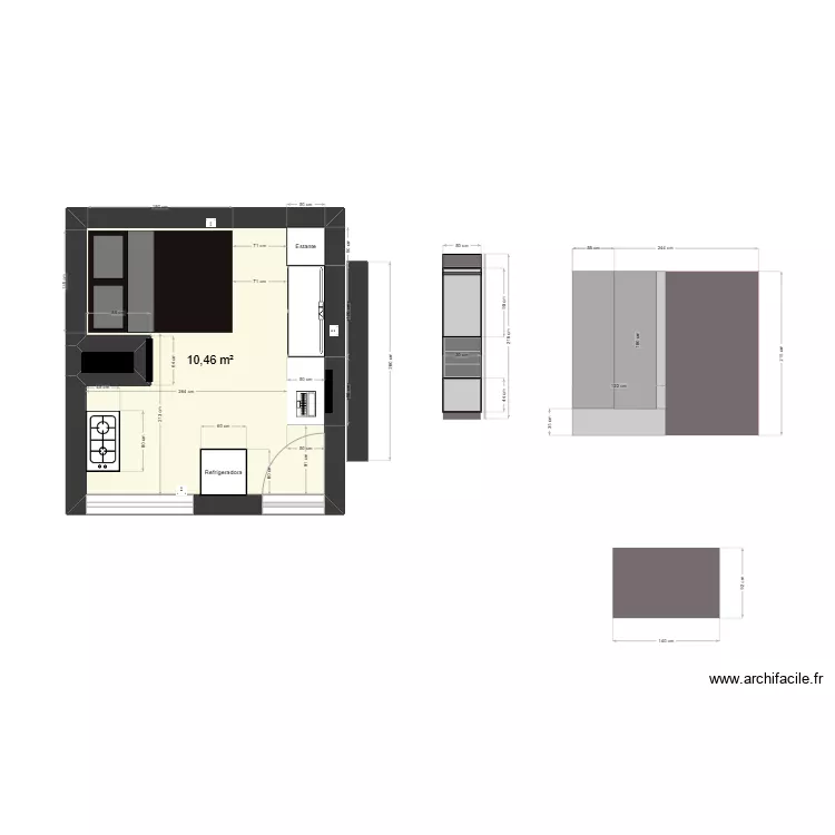 Dise&ntilde;o Habitaci&oacute;n. Plano de 