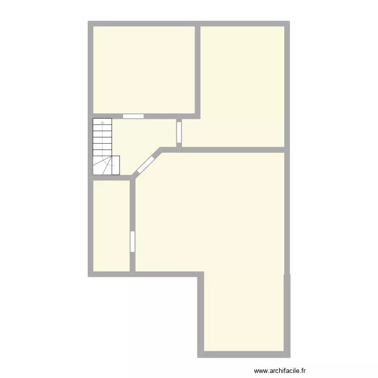 plano num 2. Plano de 5 y 92 m² plano num 2. Plano de 5 y 92 m²