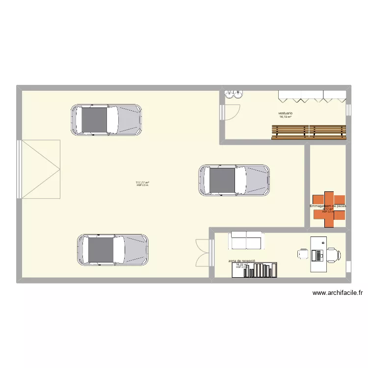 lavado de coches. Plano de 