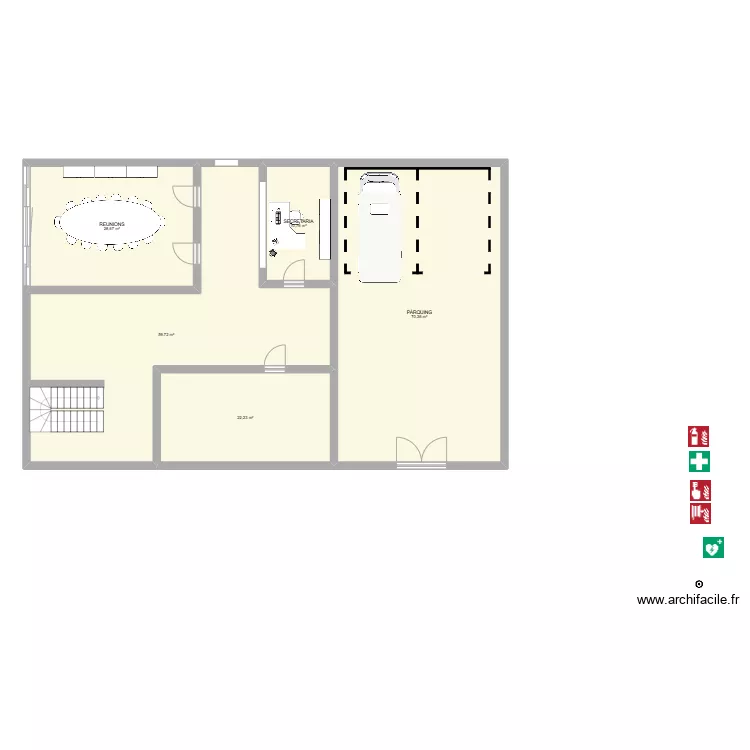 Planta baixa. Plano de 